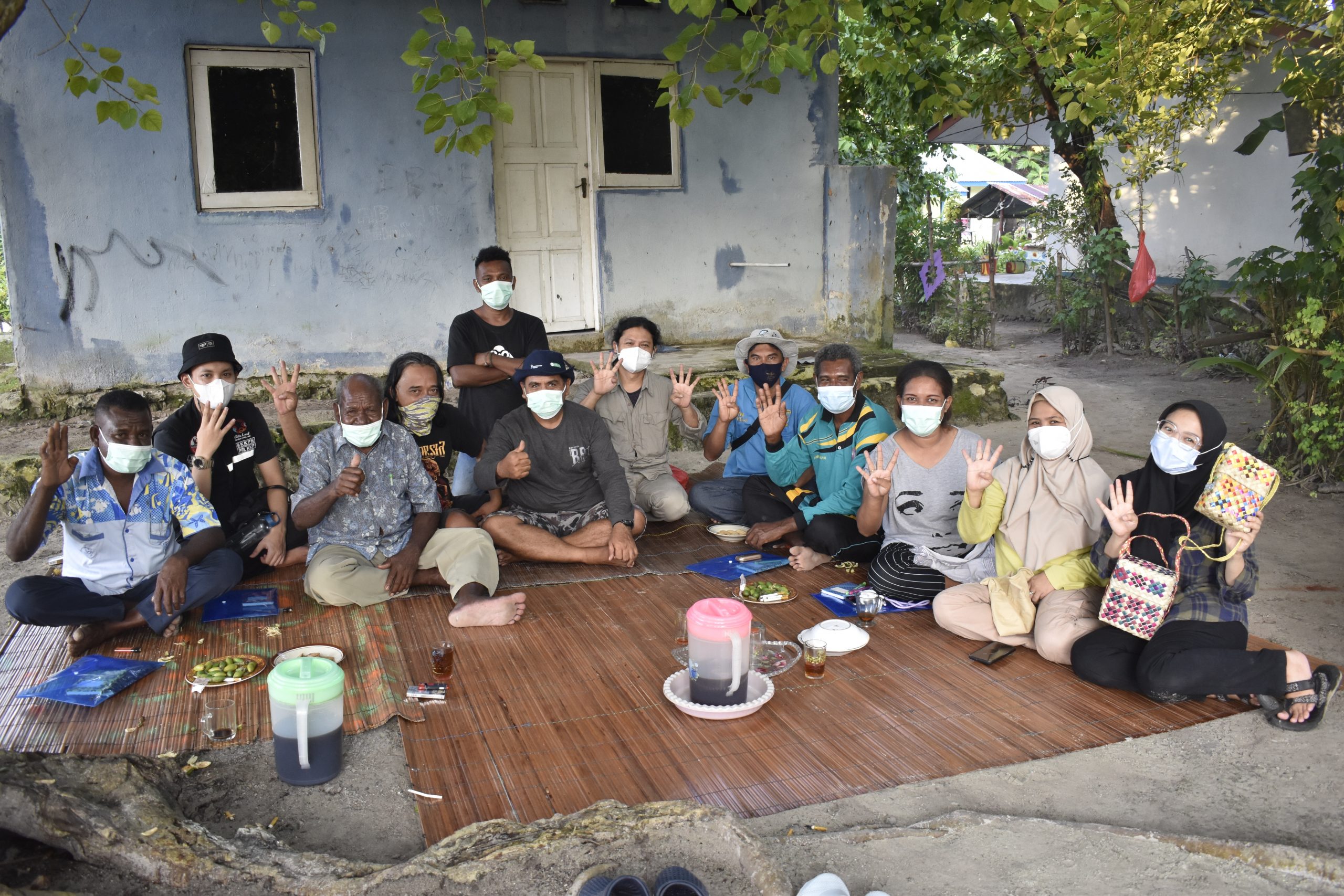 FGD Finalisasi Penyusunan RPP di Kampung Mutus, Raja Ampat