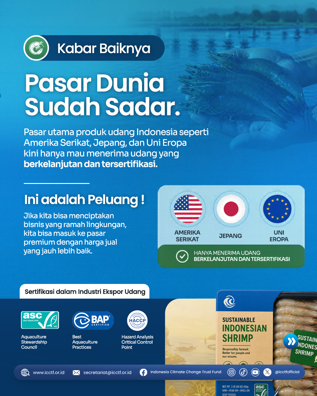 Pasar Dunia Sudah Sadar - Kabar Baiknya