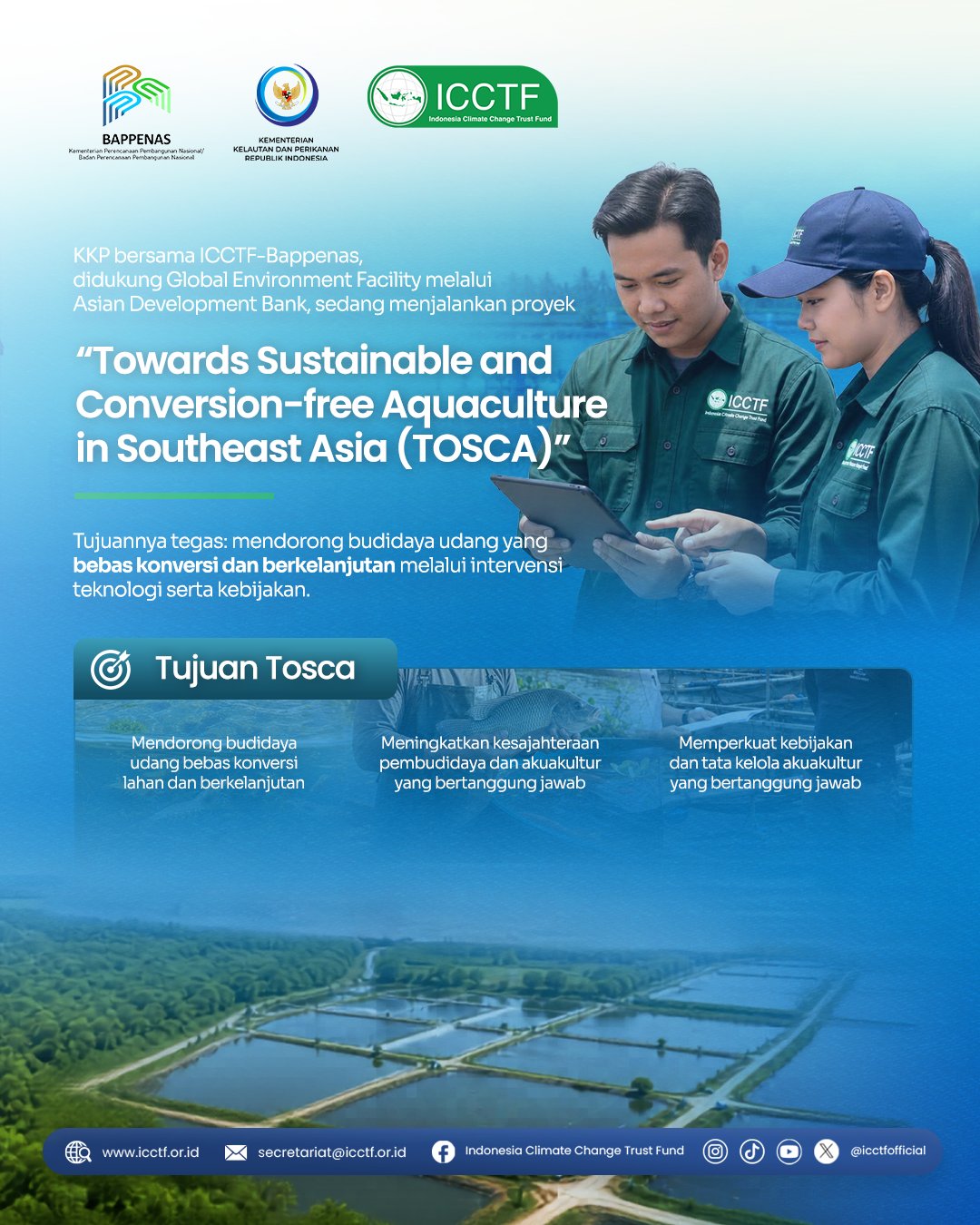 Proyek TOSCA - Towards Sustainable and Conversion-free Aquaculture